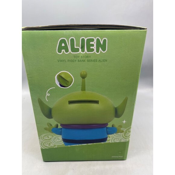 Disney Pixar toy story large oooh alien vinyl piggy bank series kingdom READ NEW - Picture 9 of 11